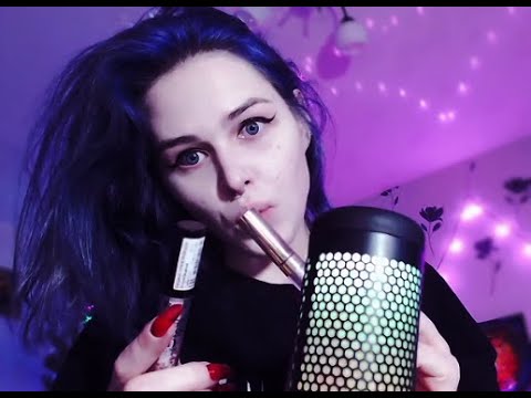 ASMR SURPRISE WITH KISSING AND LOTS OF LIP GLOSS