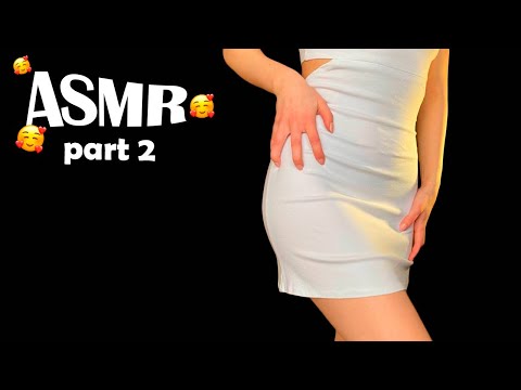 ASMR Fitting Dress Scratching | Body Tapping, Fabric Sounds | Triggers For Sleep