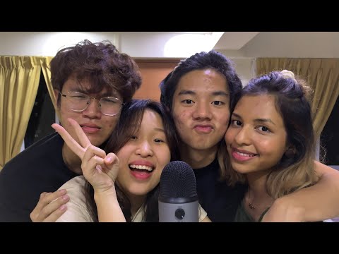 ASMR WITH FRIENDS (HAPPY NEW YEAR!)
