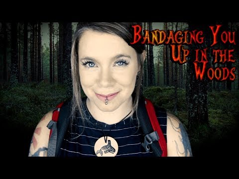 Bandaging You Up in the Woods - ASMR