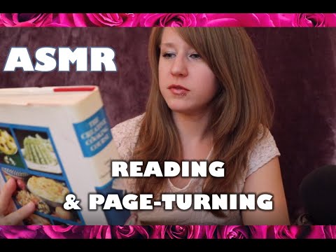 ASMR - Soft reading and crinkly page flipping