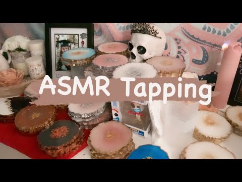 ASMR Tapping (Resin Coasters)💖
