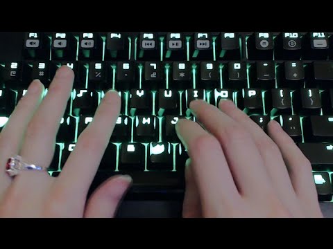 [ASMR] Muffled Mic Bassy Mechanical Keyboard Typing [Slow] (No Talking)