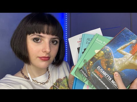 ASMR Book Recommendations for 2023📚📖 (book triggers, inaudible whispering, reading)