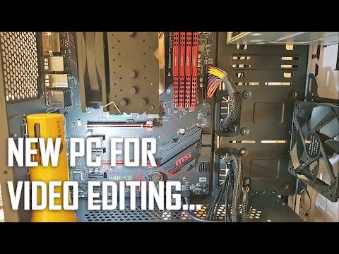 New Computer For Video Editing and Work