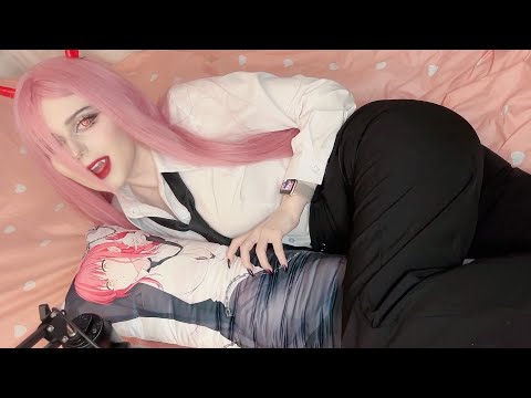 ♡ ASMR Power Is Scratching Makima Pillow ♡ Chainsaw Man