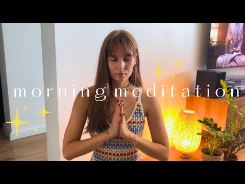 Poranna medytacja prowadzona na lepszy początek dnia 🌞 5 Minute Morning Meditation