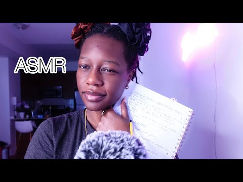 ASMR ASKING YOU PERSONAL QUESTIONS FOR 15 MINUTES!
