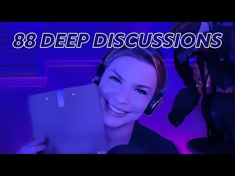 ASMR 88 Questions for Deep Discussions 🔐