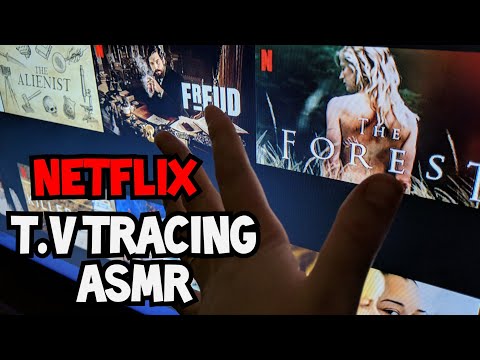 BEST 5 Minutes of Your Night~ TV Tracing NETFLIX ASMR