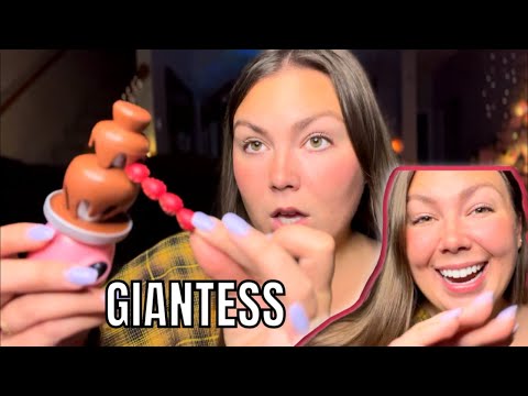 GIANTESS plans a PARTY for you, TINY!🥳🎂 w/ tiny props🥰
