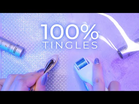 ASMR 100% Tingly Triggers Above and Below the Mic (No Talking)