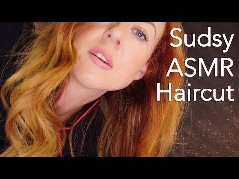 Super Sudsy Relaxing ASMR Haircut ✂️ Sleep Spa, Wash, Massage