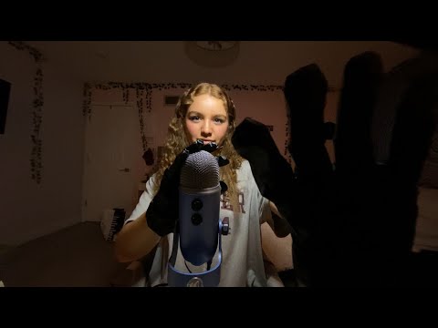 ASMR - Latex Glove Sounds/Visuals +Whispers