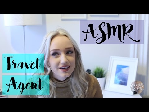 ASMR Travel Agent Winter Getaway | GwenGwiz