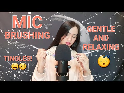 ASMR Mic Brushing (Gentle and Relaxing)