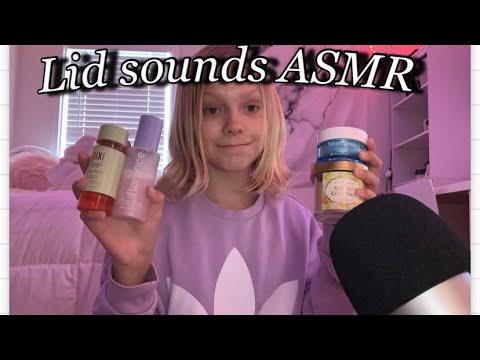 Lid sounds ASMR