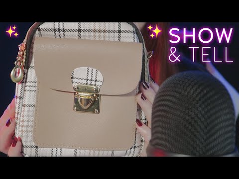 [ASMR] What's In My Bag🎒
