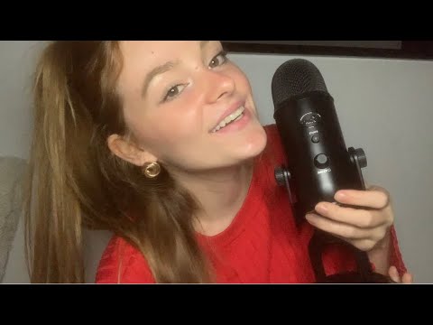 NEW MICROPHONE TEST (blue yeti)🤩🎙 (multi triggers: mic scratching, whispers, tapping)