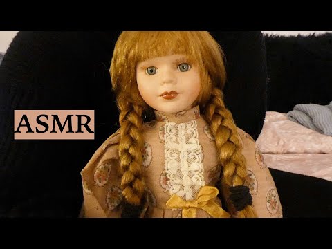 ASMR DOLL HAIR PLAY (Hair Scratching, Hair Brushing, Hair Styling, Tapping, Spraying, No Talking)