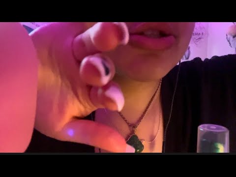 ASMR DOING YOUR MAKEUP. MOUTH SOUNDS AND PERSONAL ATTENTION 🤭