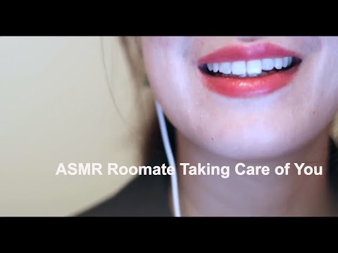 ASMR Pampering Rolepaly🙍🏻Roomate Taking care of You At Home【QuietSpace ASMR】