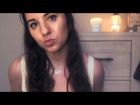 ASMR || loving girlfriend takes care of you after a bad day