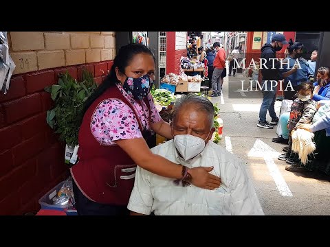 THE ORIGINAL LIMPIA OF CUENCA (Feria Libre) by MARTHA ISABEL PANGOL ASMR SPIRITUAL CLEANSING, Cuenca