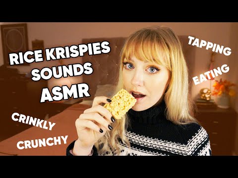 Rice Krispie Treats ASMR + Mukbang