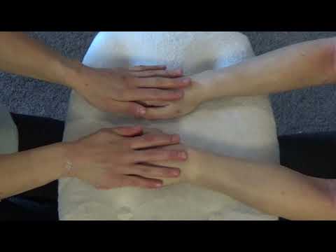 ASMR relaxing hand massages