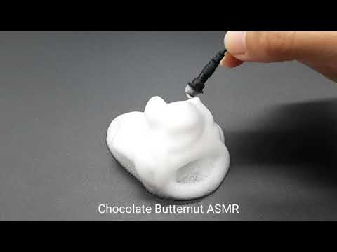 ASMR Hand wash foam with tiny microphone