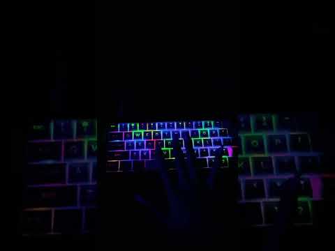 RGB ASMR KEYBOARD CLICKS