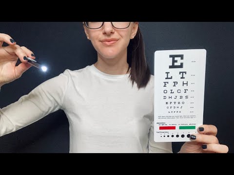 ASMR Eye Exam Roleplay (Lasik Consultation) l Soft Spoken, Personal Attention, Writing Sounds