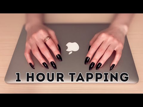 ASMR 1H Pure Gentle Tapping (no talking)