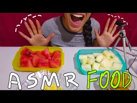 ASMR COMENDO FRUTAS - FRUIT EATING