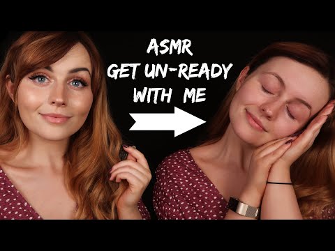 [ASMR] Get Un-Ready With Me - Relaxing Bedtime Routine