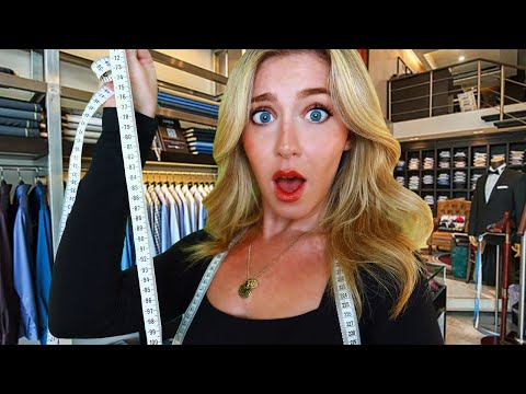 ASMR The OUTRAGEOUSLY INAPPROPRIATE & BIZARRE Full Body Suit Measuring | Soft Spoken Tailor
