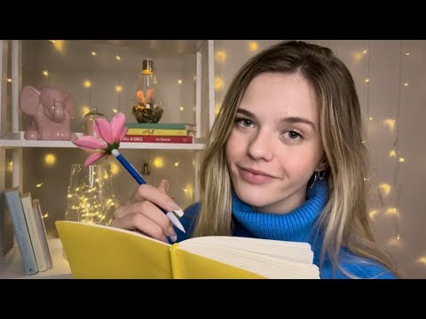 ASMR School Guidance Counsellor Roleplay ✏️ Session #2 🍎