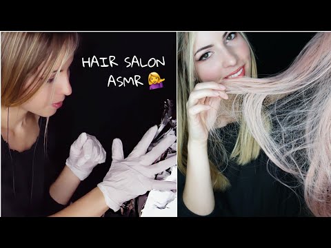TI TINGO I CAPELLI 💇🏼‍♀️ Hair Salon (Shampoo, Hair Brushing) ASMR