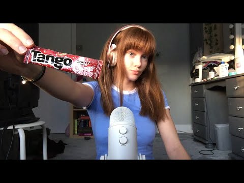 ASMR Popping Candy/Mouth Sounds/Hand Movements