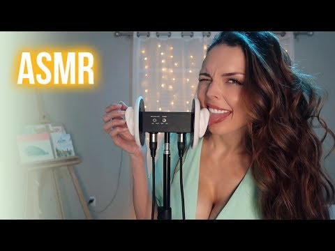 ASMR // EAR EATING [tingly mouth sounds]!!! 😛*Most Requested*