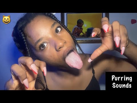 ASMR Relaxing Purring Mouth Sounds| 30 minutes plus| Gggg Pppp Rrrr………..😺