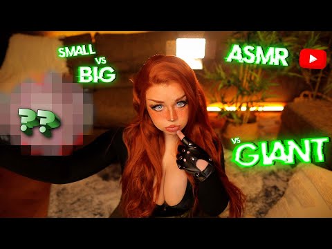 ASMR 🤔💚 SMALL vs BIG vs GIANT ( KIM POSSIBLE cosplay 🔫💦 )
