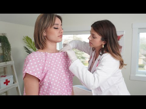 ASMR Seeing the Gynecologist-Annual Physical Exam | Women's health, Soft Spoken Role-play