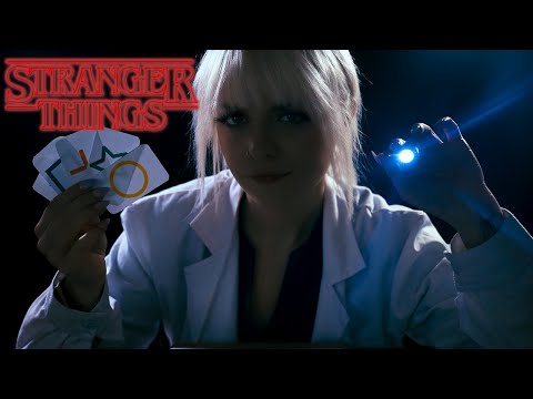 Stranger Things ASMR | Scientist Examines You & Studies Your ESP - Hawkins National Laboratory