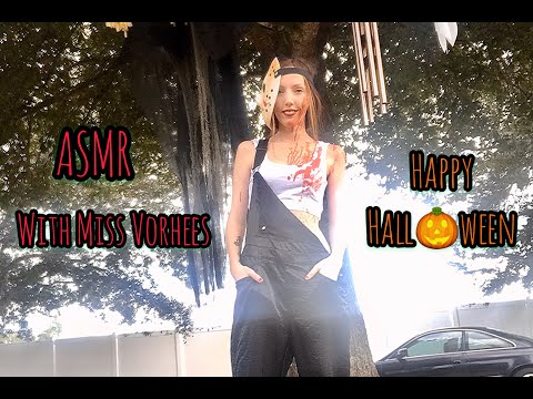 ASMR with Miss Vorhees | Scratching, Tapping, and fast hand movements | Happy Halloween 🎃