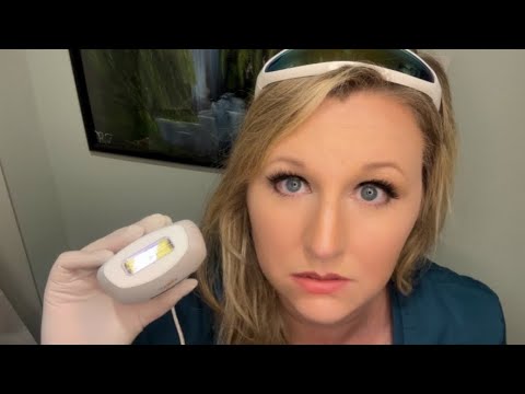 ASMR Laser Hair Reduction Session Roleplay