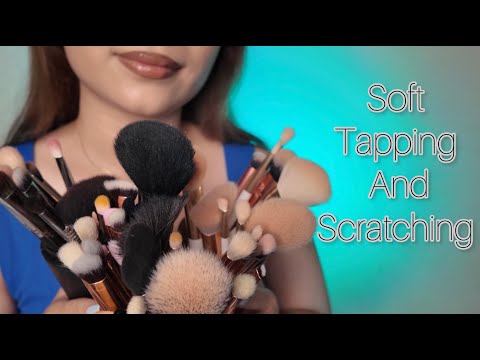 Intense Triggering: Makeup ASMR with slow tapping and scratching
