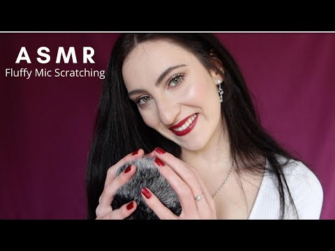 ASMR Fluffy Mic Scratching (Slow, Soft and Relaxing Brain Massage)