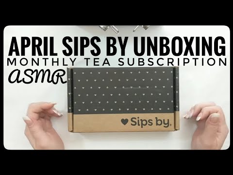 April Sips By Unboxing ASMR